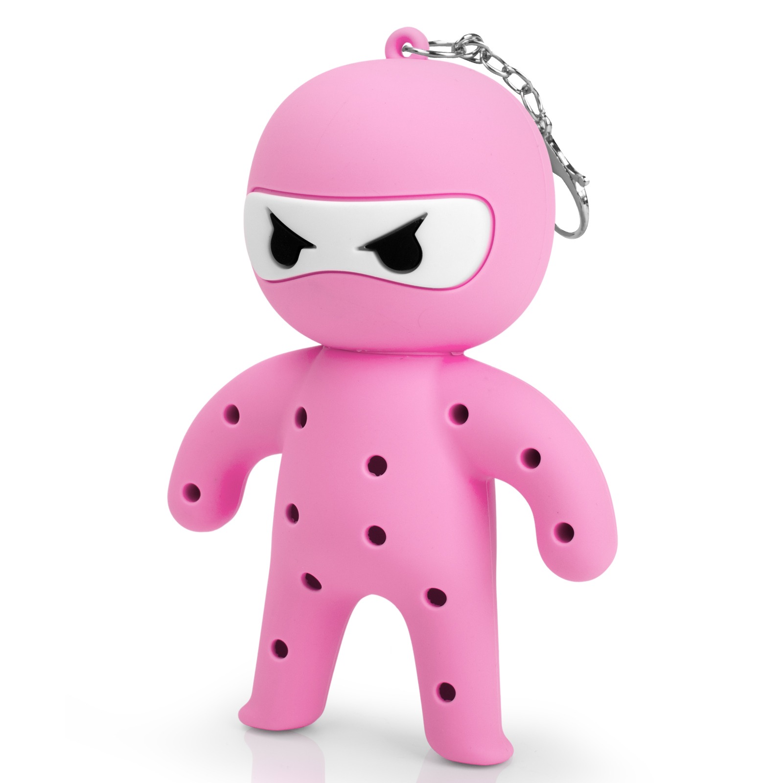 Bubblegum Pink Ninja Charms front view