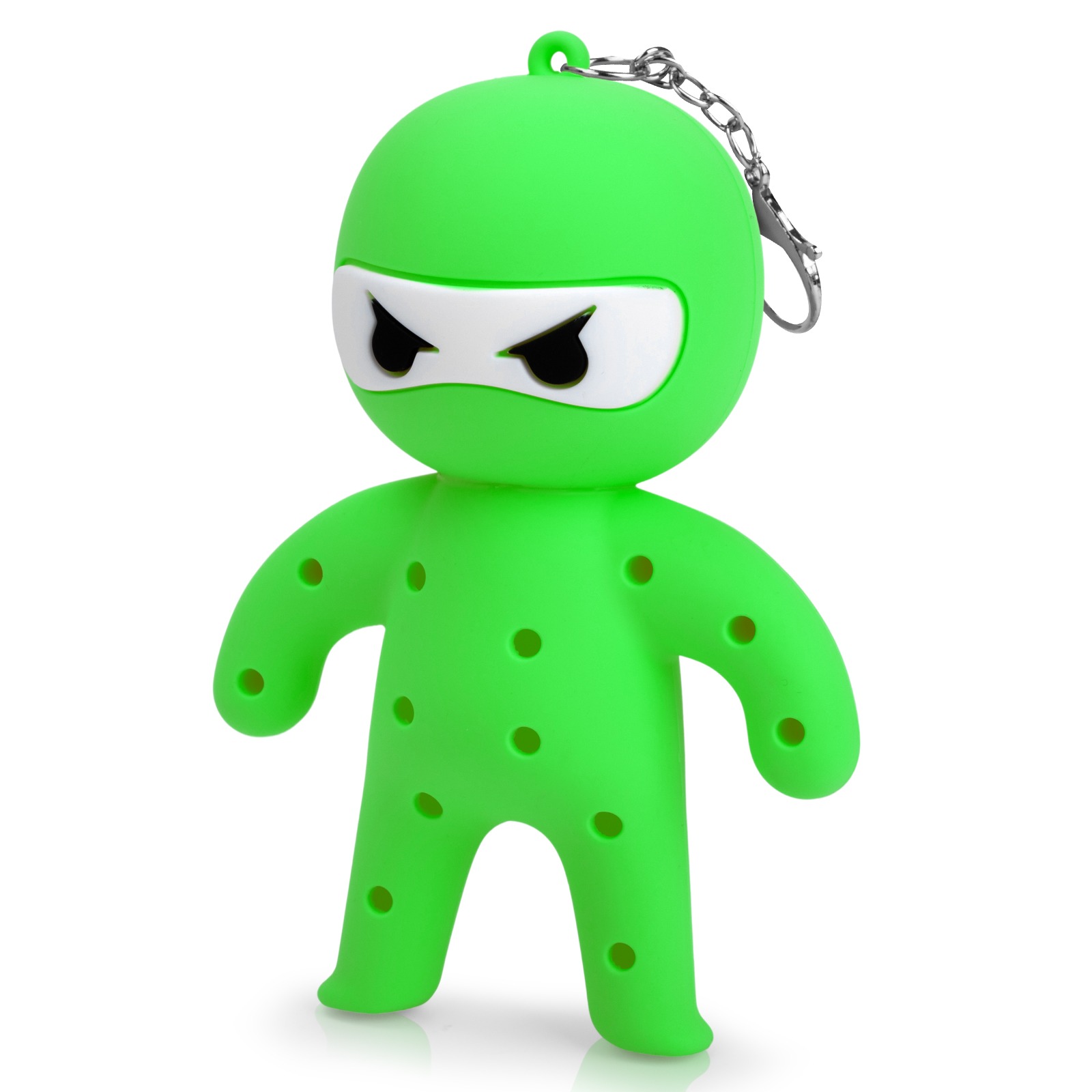 Electric Green Ninja Charms front view