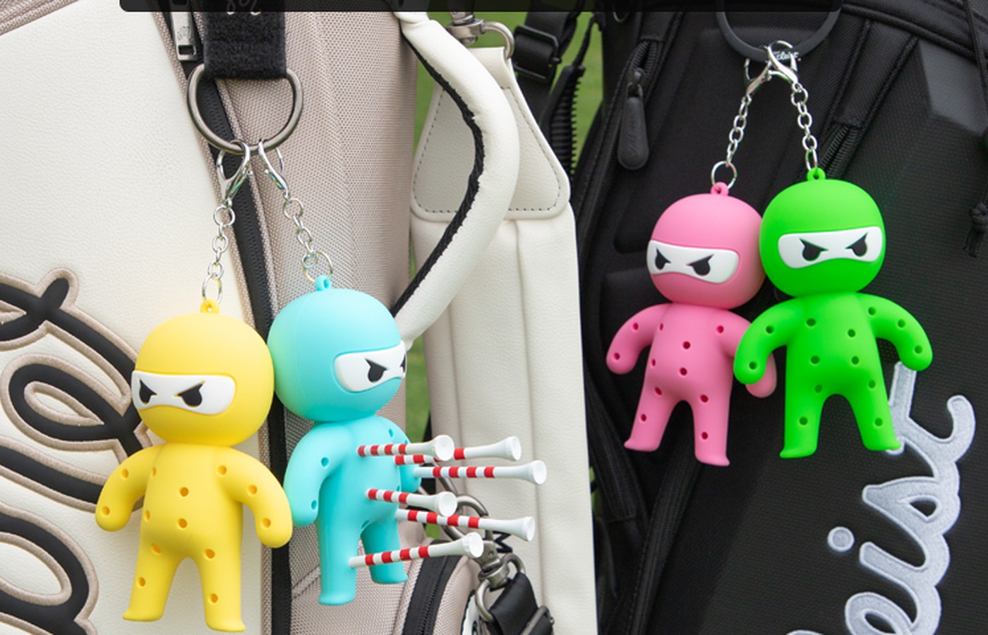 Multi-color bag scene