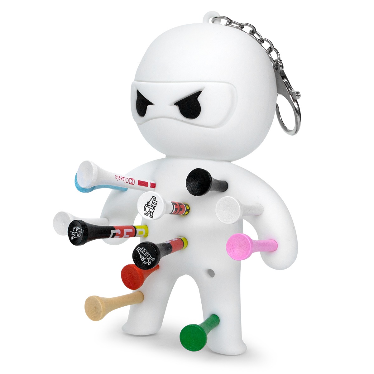 Snow White Ninja Charms front view