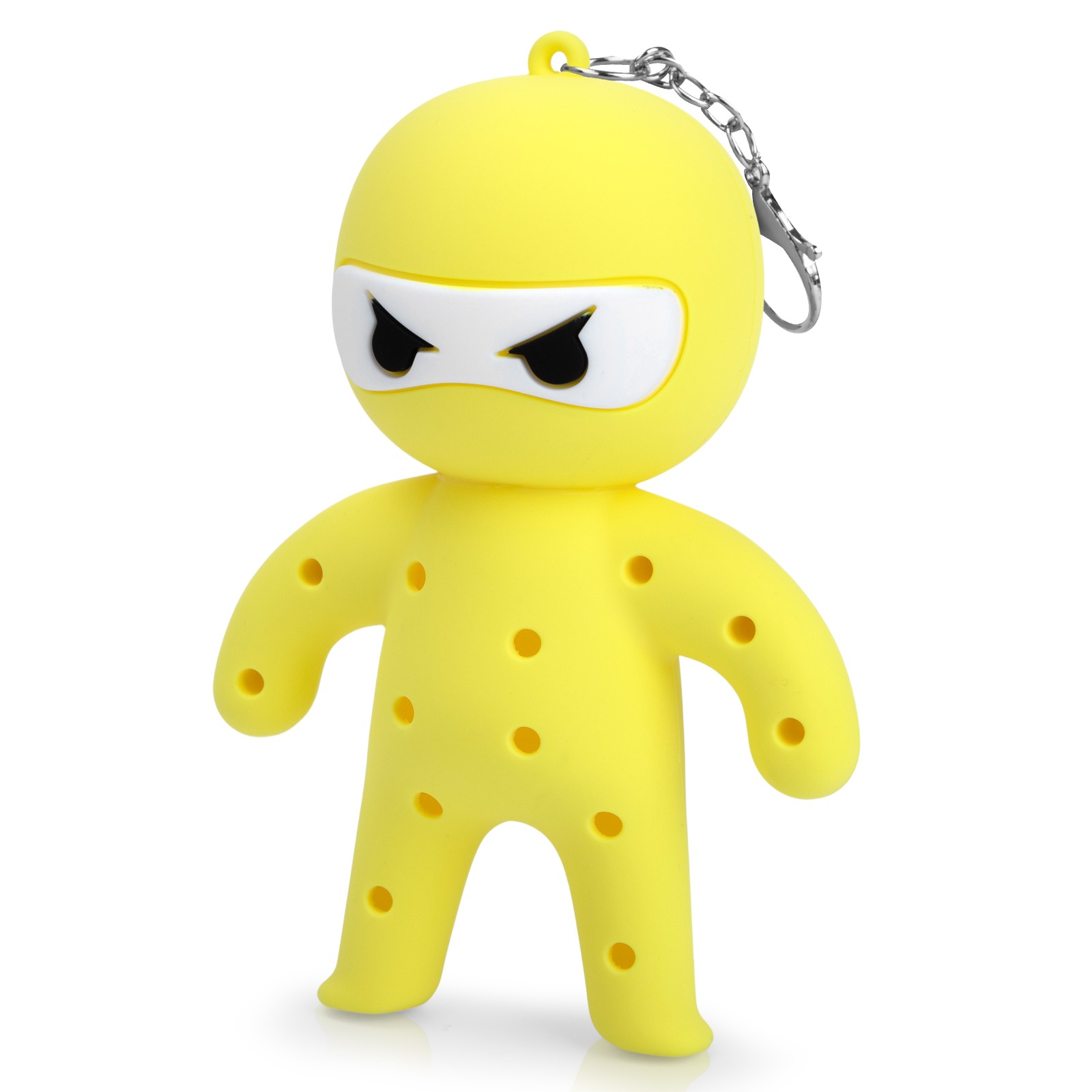 Sunny Yellow Ninja Charms front view